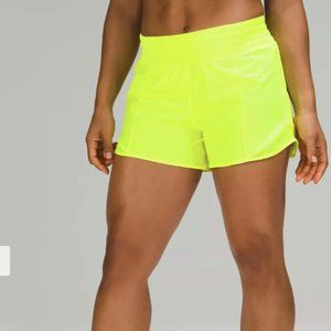 Lululemon Hotty Hot High-Rise Lined Short 4"